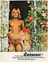 PUBLICITE ADVERSTISING  1972   EMINENCE  slip sous vetements