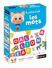 - Les mots - Jeu éducatif pour se familiariser avec l'écriture dès 4 ans