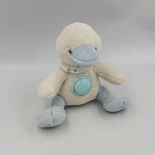 Doudou veilleuse canard blanc