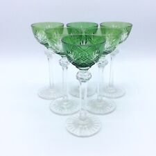 Service six verres à liqueur