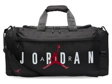 Nike Sac Unisexe Jordan Air Velocity Duffle, 81 Lt - 023 (Noir/Blanc/Rouge)