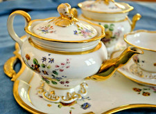 service egoiste porcelaine paris XIX e