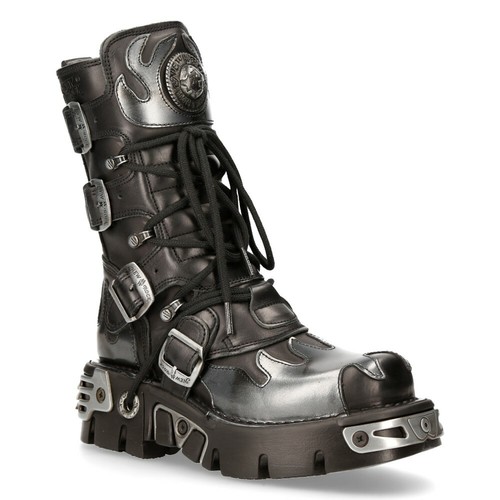 New rock 591 silver - new, flame