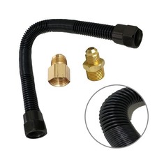 Raccord de tuyau de gaz flexible 12 pouces OD par 38 pouces ID pour installation