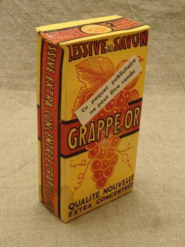Ancien paquet lessive - paquet, de
