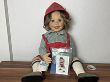 Poupée d'artiste poupée Monika Levenig poupée en vinyle 70 cm. Excellent état