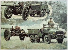 Artillerie tractée par Albert