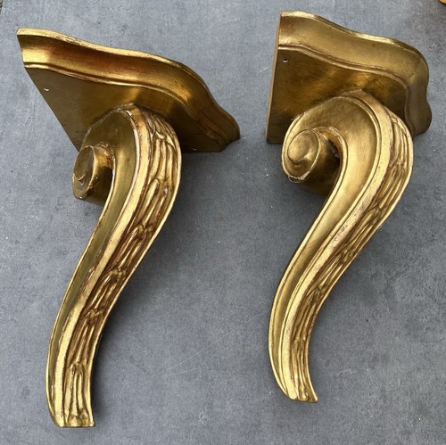 Paire encoignures applique - d'encoignures, d'applique
