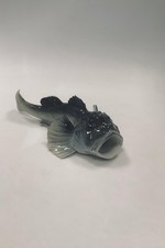 Grande Figurine De Poisson En Roseau D'Art Nouveau Ulk
