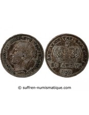 Grèce George Ier - 20 Lepta