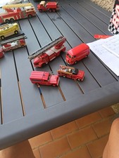 Lot 4 Camions Pompier Corgi