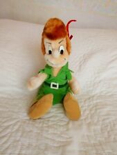 Peluche Peter Pan hauteur 37 cm marque Disney . Années 90 - Très bon état