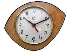 Pendule vintage Japy “191” (1966-69), restaurée, mécanisme neuf, fonctionne 