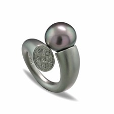 Anneau de Perle de Tahiti