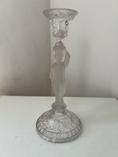 Beau bougeoir en cristal