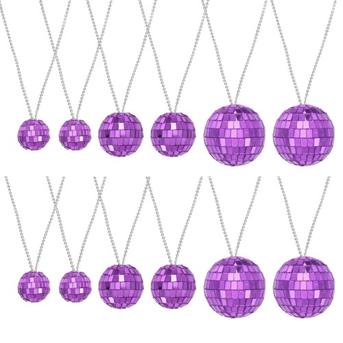 Colliers boule disco - colliers,