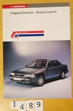 HONDA LEGEND ACCESSOIRES Prospectus 4 pages Allemand 198?