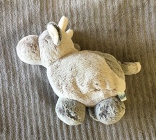 Peluche Doudou Vache beige marron chiné 17cm Alinéa