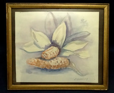 Jules Cavailles France Aquarelle Nature morte, 1900, estimation haute : 37.280 €