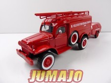 CPF113 Camion 1/43 Hachette IXO Pompiers : DODGE WC54 + motopompe MPR Guinard de