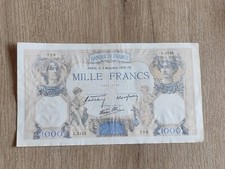 1000 FRANCS CERES ET MERCURE