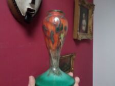 VASE PATE DE VERRE BIOT BERNARD ACONITO