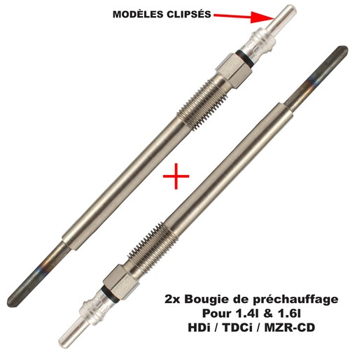 Bougie préchauffage pour - bougie,