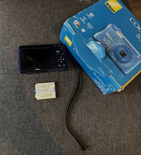 Nikon coolpix s3700 1mp 8x - nikon, 20,1mp