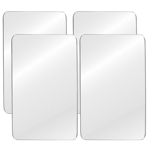 Pcs miroir autocollant de - pcs,
