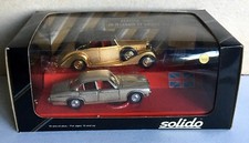 Solido Prestige Coffret Centenaire 1884-1984 Rolls Royce et Jaguar Or & Argent