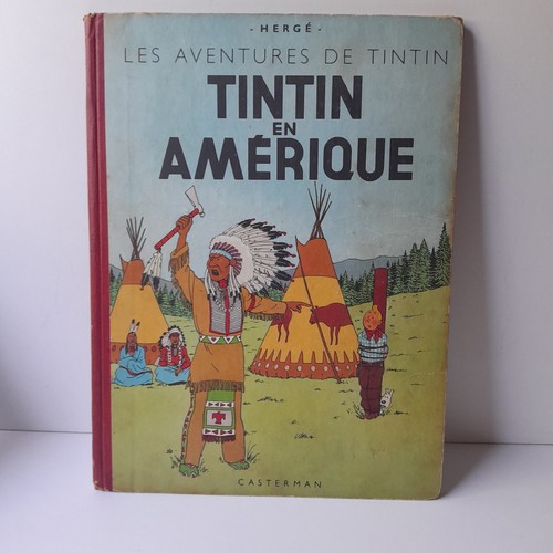 Tintin amérique 1953 - bd,