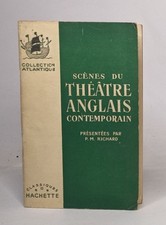 Scènes du théâtre anglais contemporain | Richard P. M | Bon état