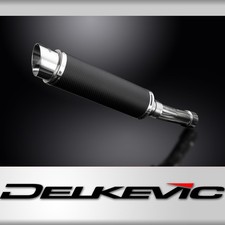 Suzuki GSXR600 SRAD 1996-2000 Echappement KIT-Silencieux 350mm Rond Carbone
