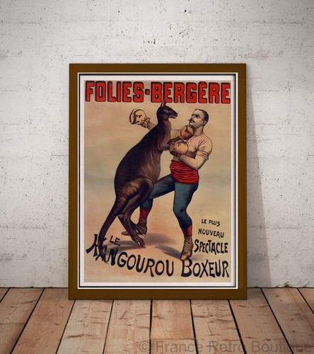 Affiche poster cabaret folies - cabaret,