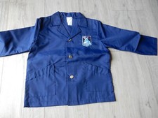 Ancienne blouse ecolier bleue - ancienne,