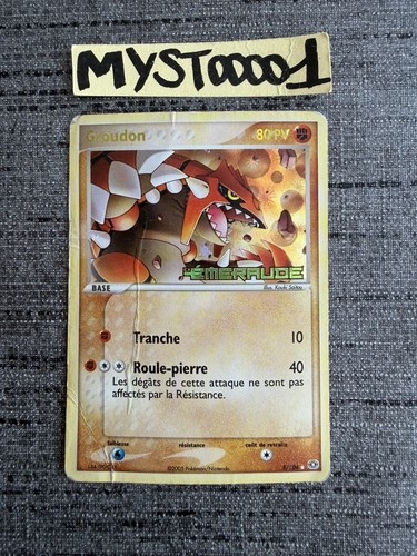 Carte pokémon groudon - groudon, 5/106