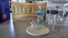 Tintin figurine coffret scène