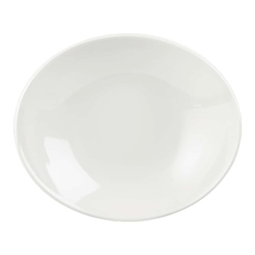 Coupe ovale orbit blanche - coupe,