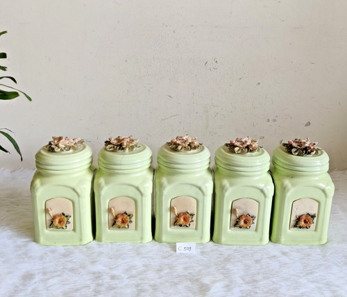 Ensemble vintage bocaux - ensemble,
