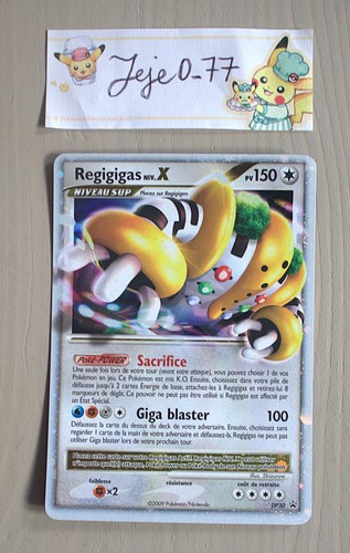 Carte pokémon regigigas niv - carte,