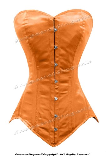 Double steel boned waist - steel,