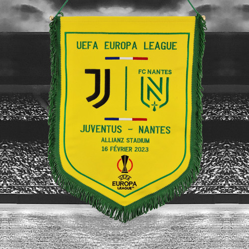 Fanion brodé juventus fc - fanion, v