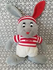 Peluche doudou lapin gris blanc tee shirt  bonnet An Eost Armor Lux