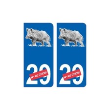 Sanglier numero au choix logo