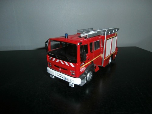 Pompier camion renault rvi - camion,