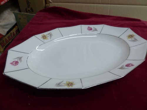 Plat ovale porcelaine berry - 1,