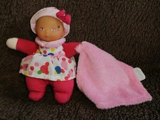 Doudou Poupée Lutin Rose