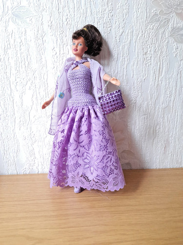 Robe soir crochet - robe, du