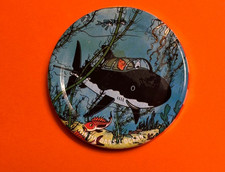 HERGE COUVERCLE CONFITURE ANDROS TINTIN LE TRESOR DE RACKHAM LE ROUGE QUASI NEUF