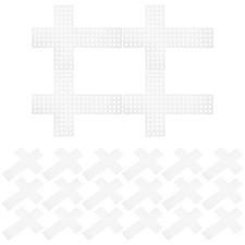  30 Pcs Canevas Plastique Toile En Maille Pour L'artisanat Sujets De Tricotage